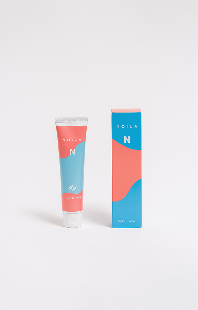 NOILA 歯磨き粉｜泡立ちを抑えた低刺激処方のチューブ